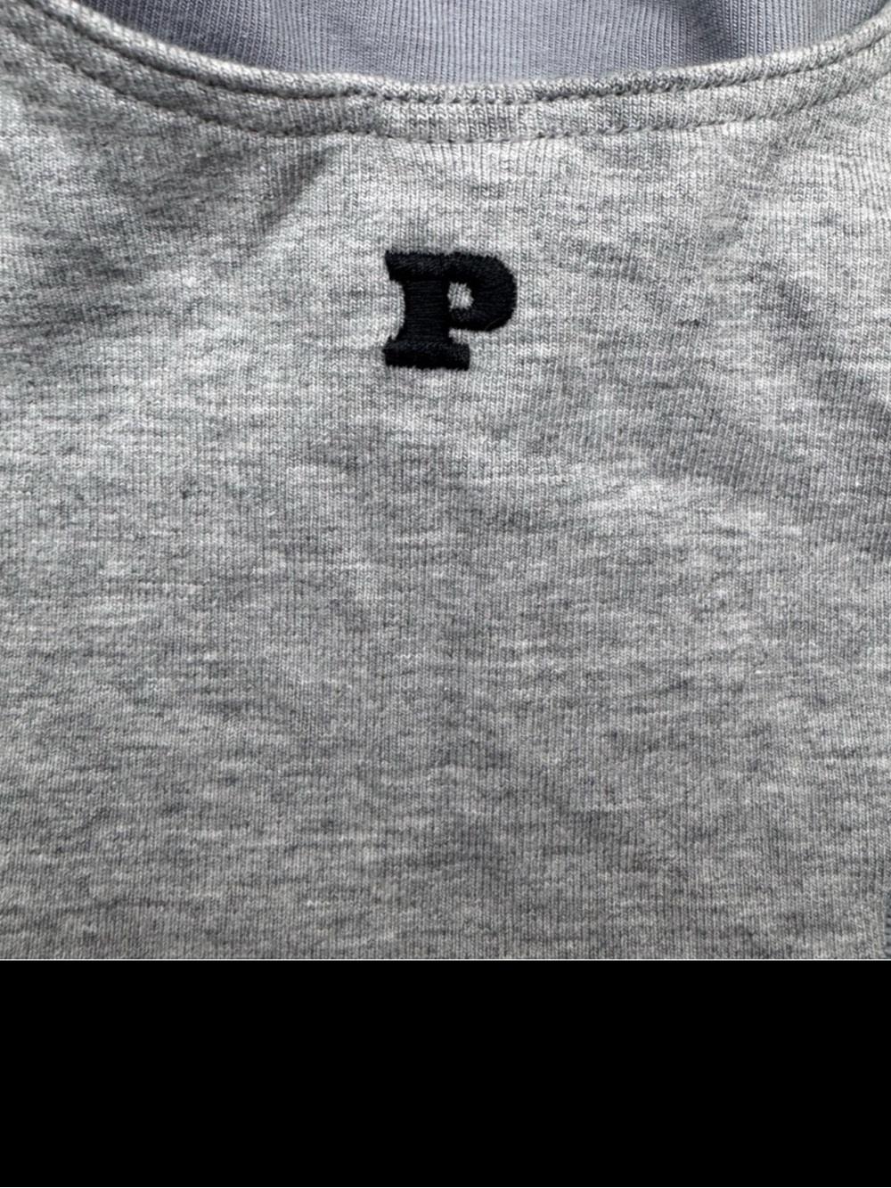 NWT PiNK Victoria's Secret All Day Cotton Longline Heather Gray Sports Bra Top - Picture 10 of 11